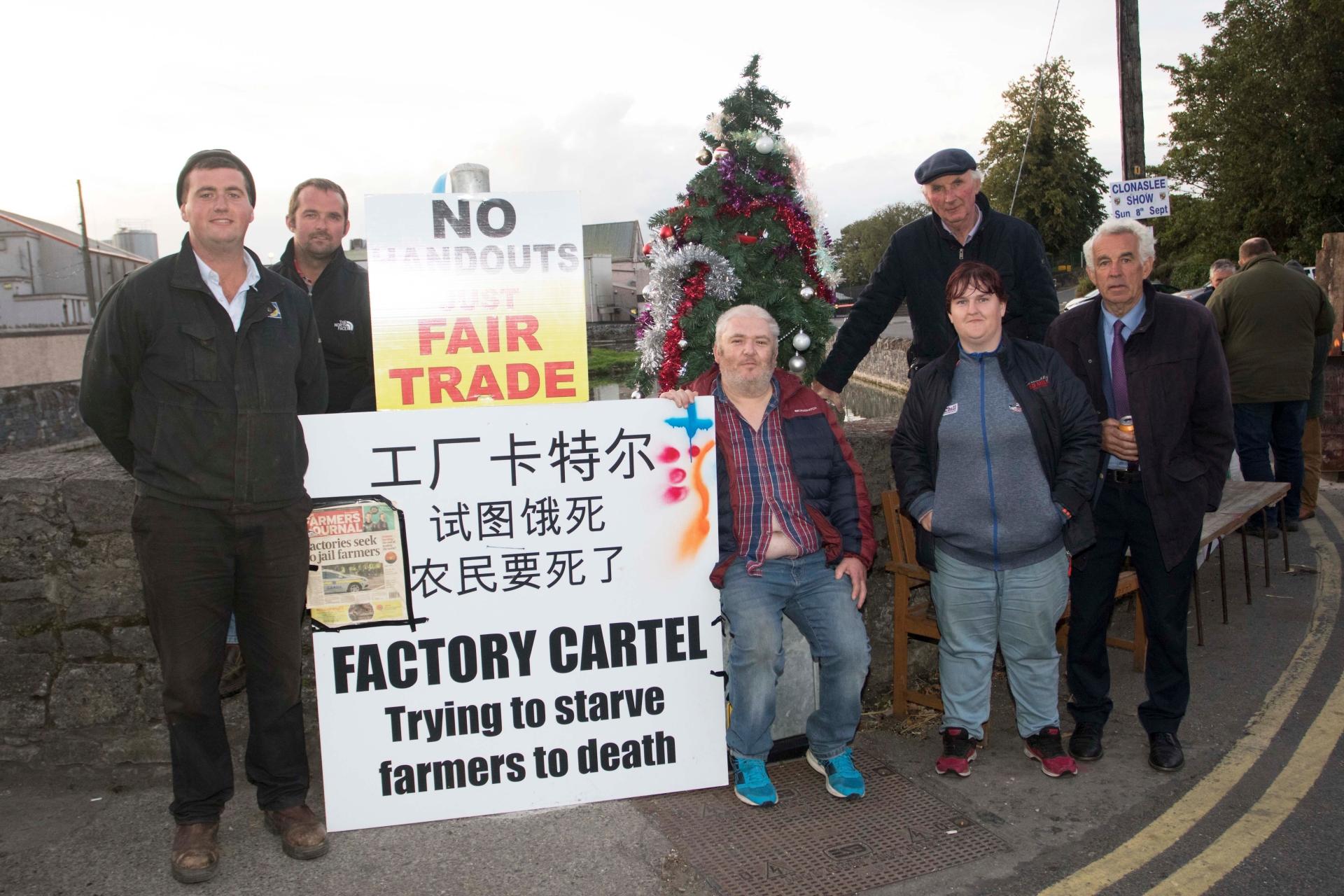 Farmer blockade lifted at sister factory of Laois meat plant - Laois Live