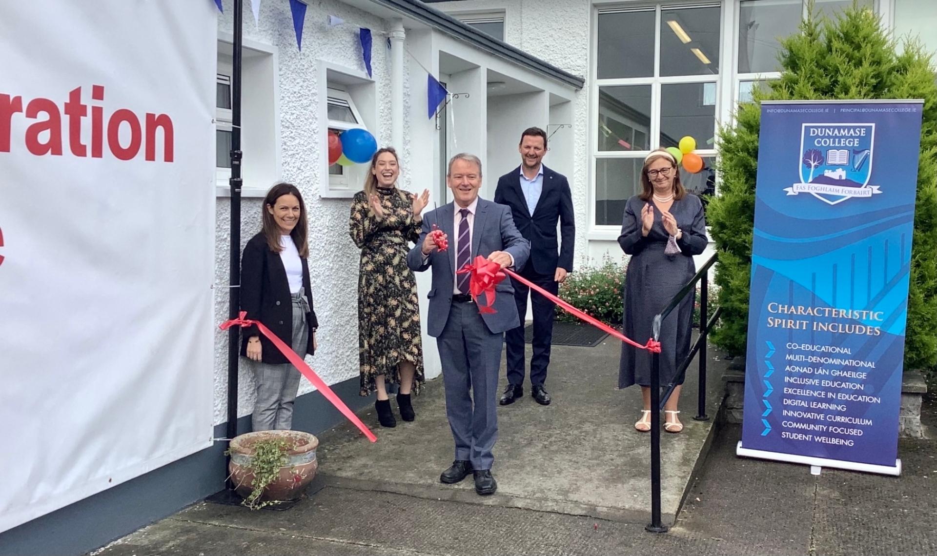 Celebration of the Aonad Lán-Ghaeilge at Dunamase College ...