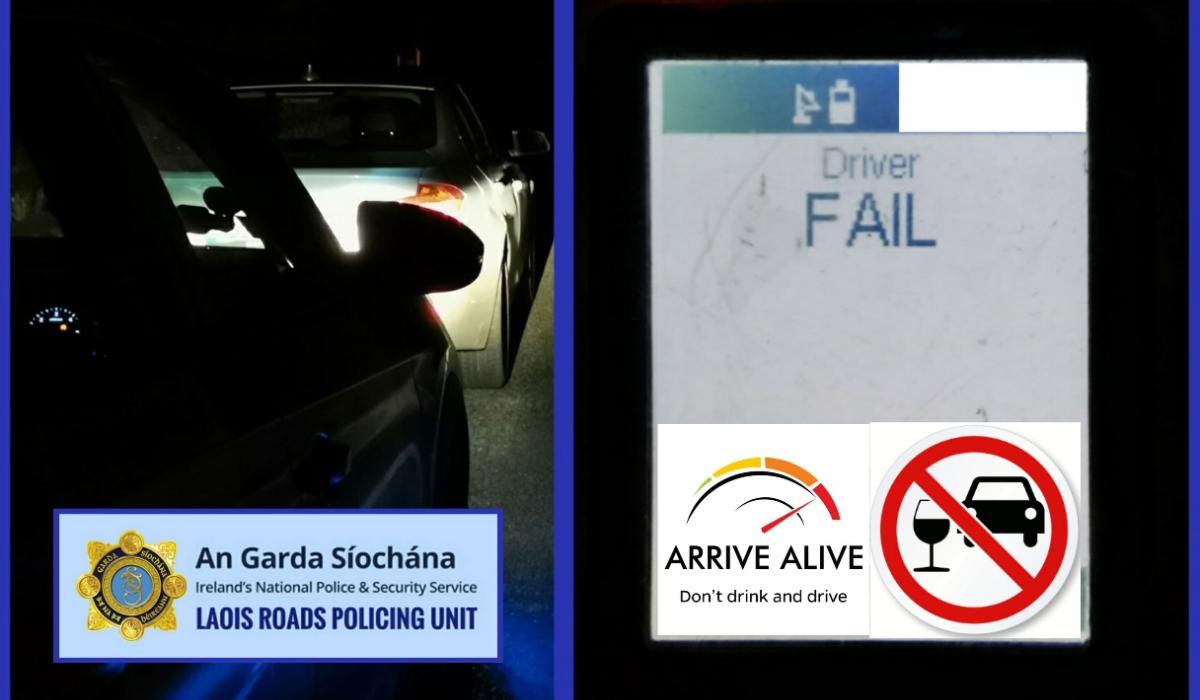 Driver failed alcohol test after reversing onto major Laois road Laois Live