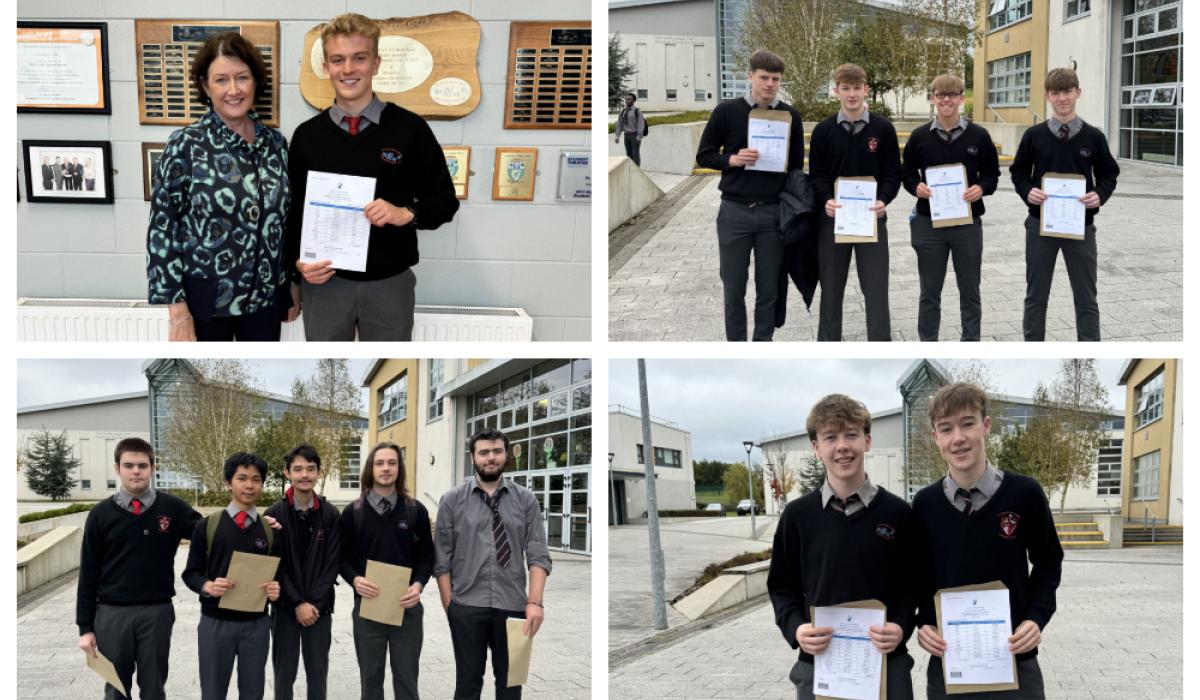 St. Mary’s CBS in Portlaoise celebrate fantastic junior cert results