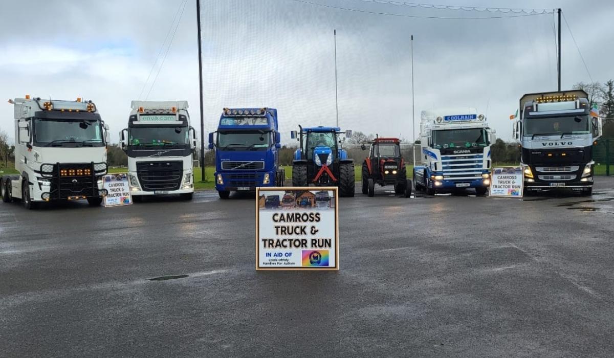 Laois tractor run to raise funds for autism charity