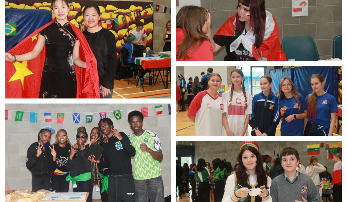IN PICTURES: More than 30 nationalities celebrated at Laois school