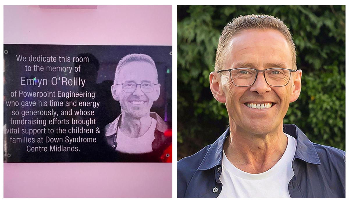 Laois business owner donates €40k in memory of Portlaoise man