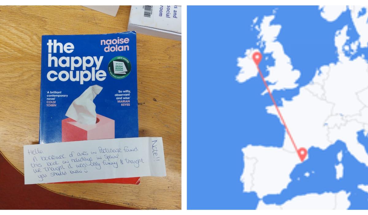 Bizarre: Laois local finds missing library book in Spain, returns to Portlaoise library