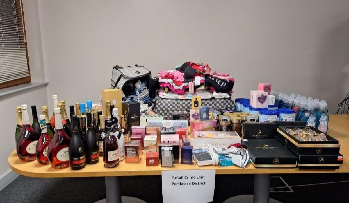 Suspected 'prolific' shoplifters arrested and house searched in Portlaoise