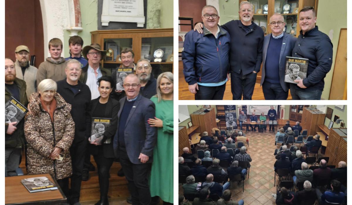 PICTURES: Laois Sinn Féin launch Our Martin book in Clonaslee