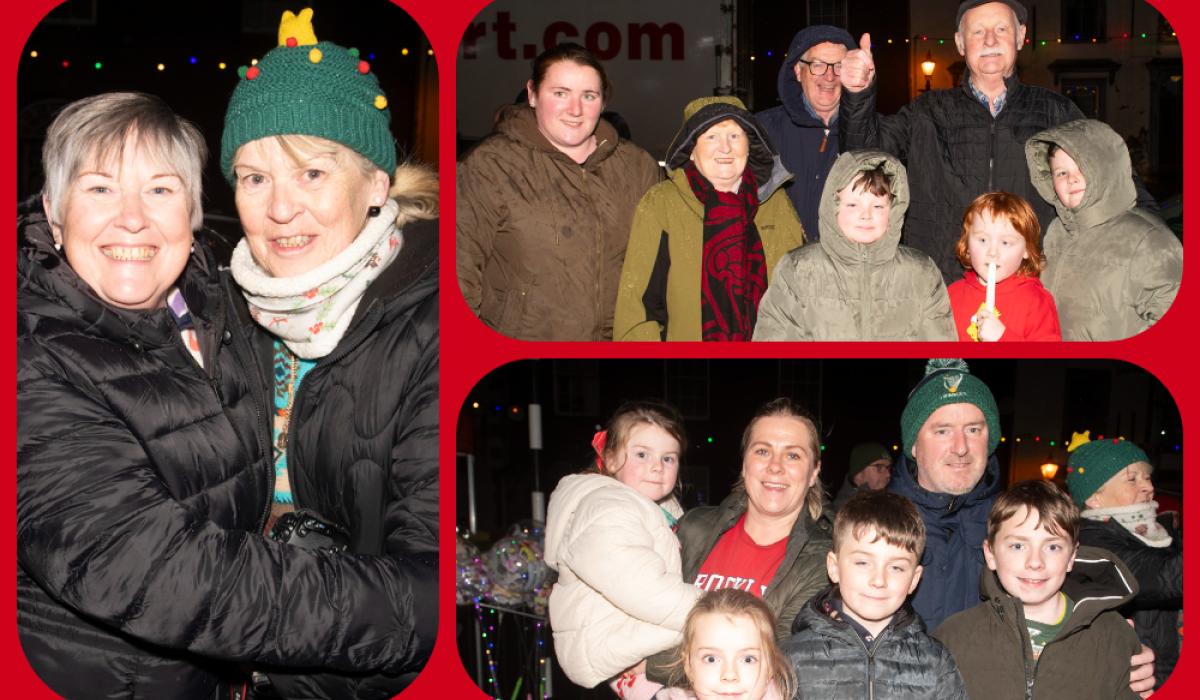PICTURES: Joy in Laois town as special boy and mam turn on Christmas tree 