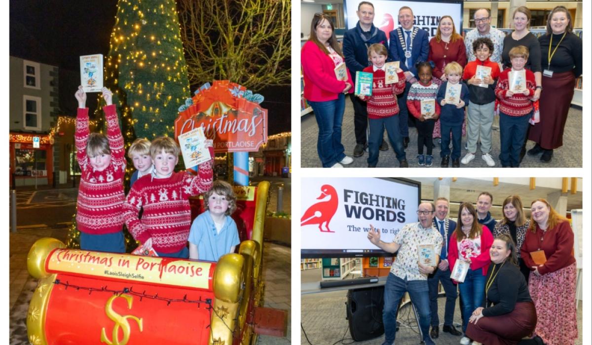 PICTURES: All smiles as Laois primary schools set to publish collaborative book