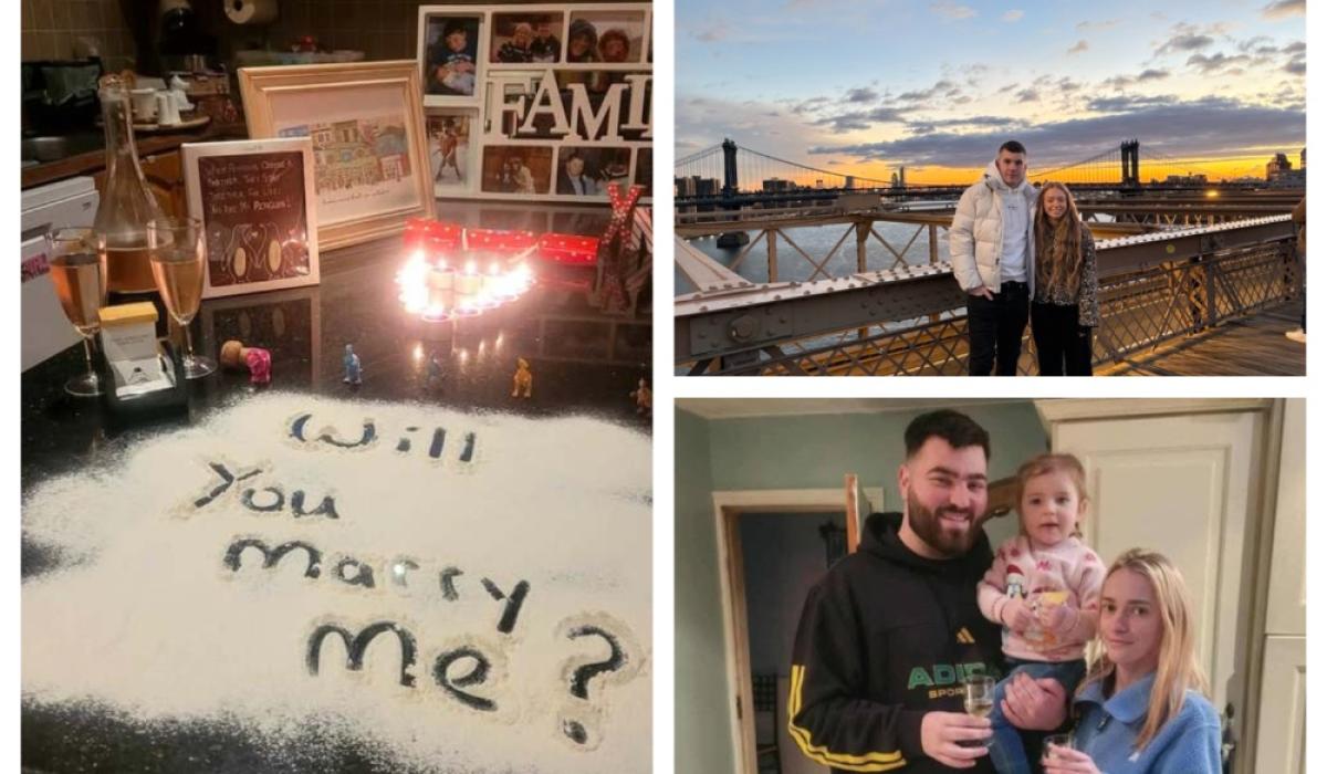 Love was in the air in Laois this Christmas with lots of festive engagements