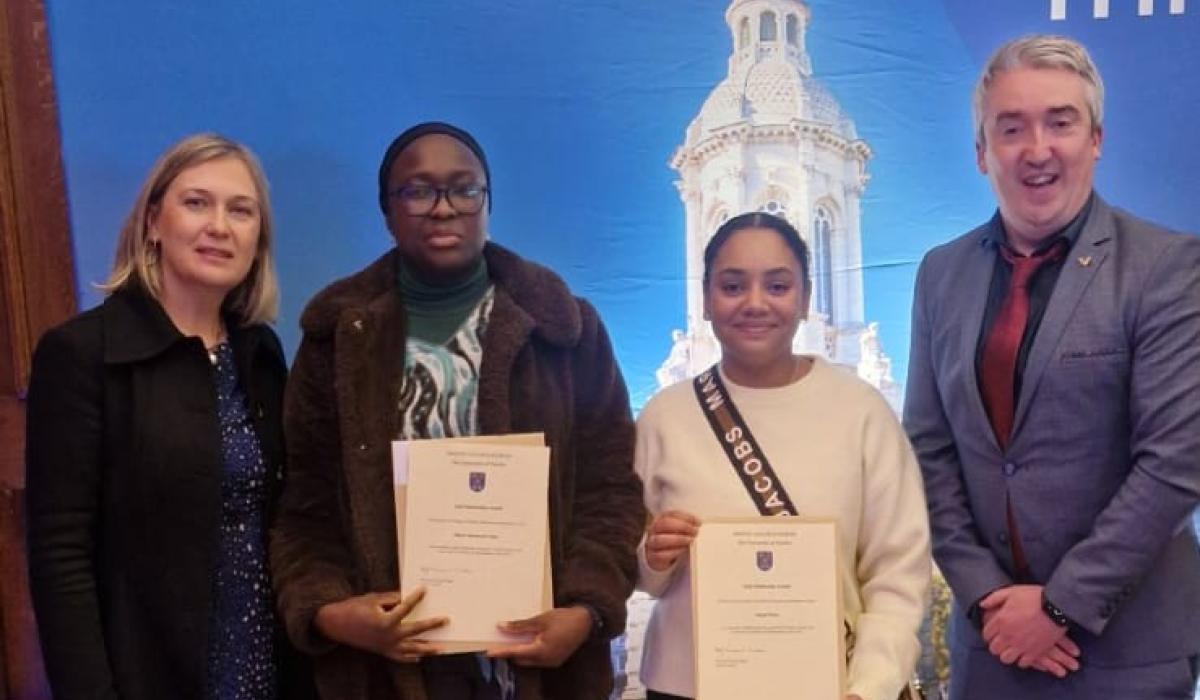 Laois nursing students awarded new distinction from Trinity College