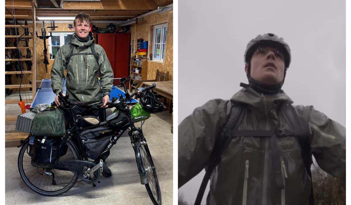 Laois man braves awful weather for 1500km cycle in aid of Portlaoise charity