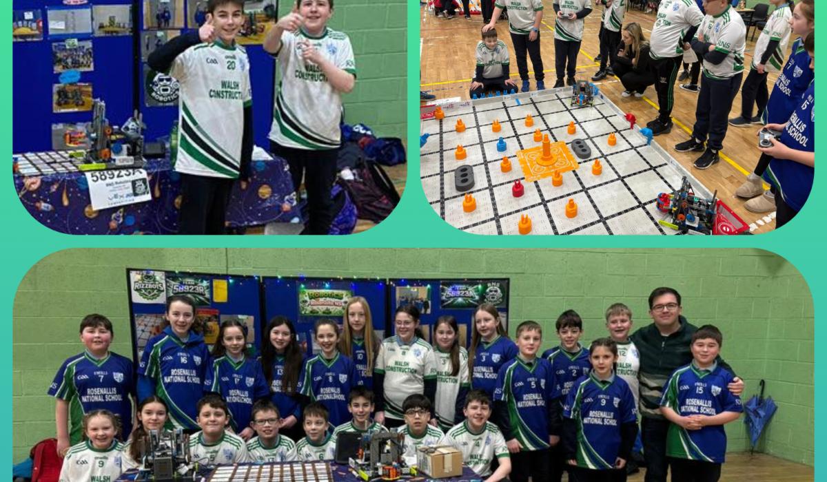 PHOTOS: Laois school qualifies for All-Ireland VEX robotics final!