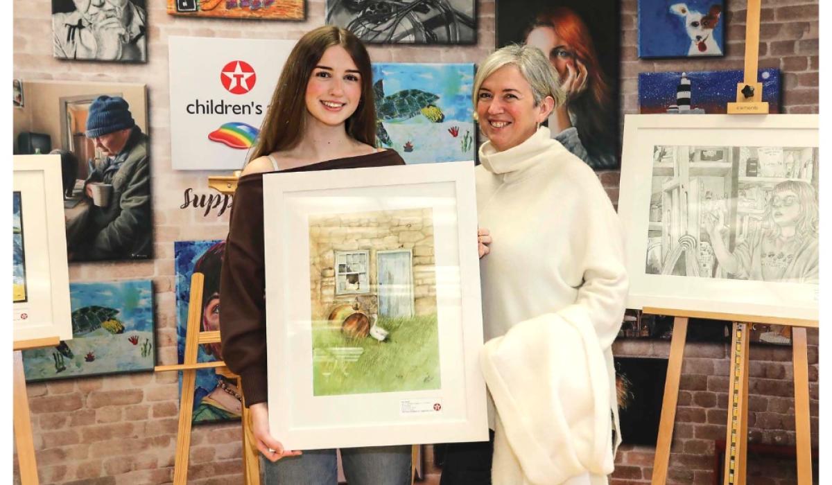 Laois student's exceptional artwork displayed at national exhibition