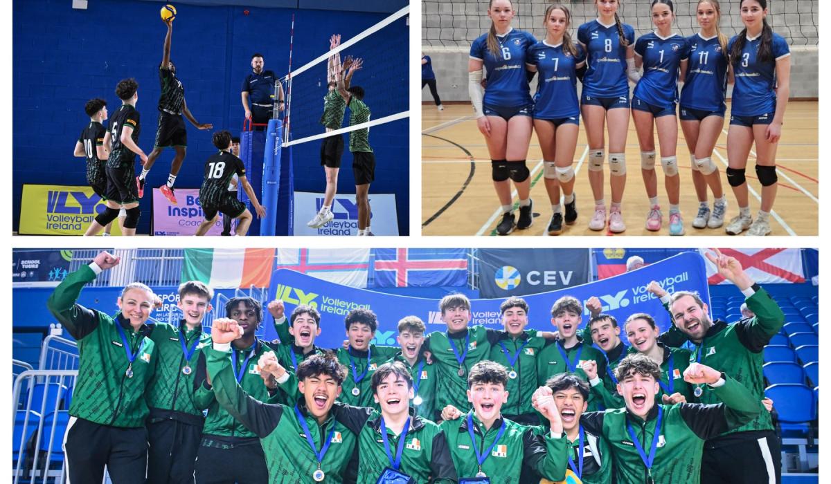 Laois school volleyball stars continue to shine
