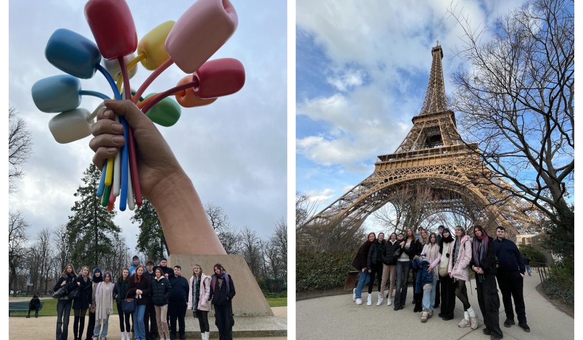 Laois art students immerse themselves in Parisian culture