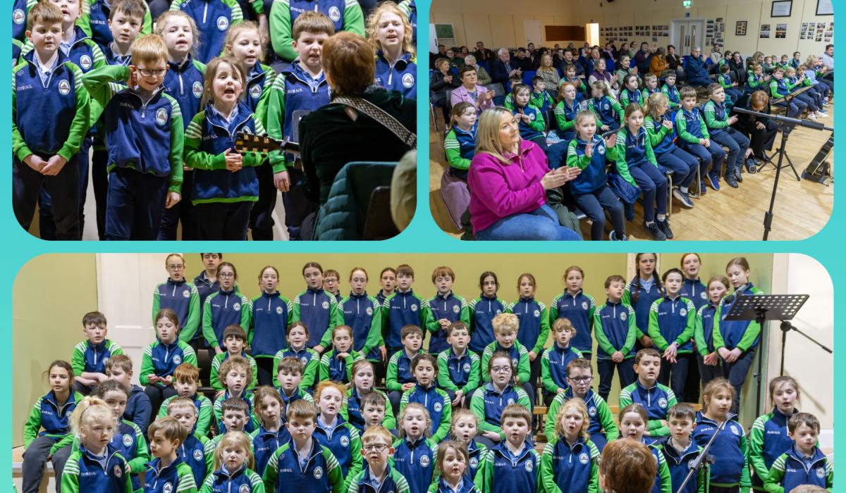 PHOTOS: Laois school children launch song about Irish Famine in Errill