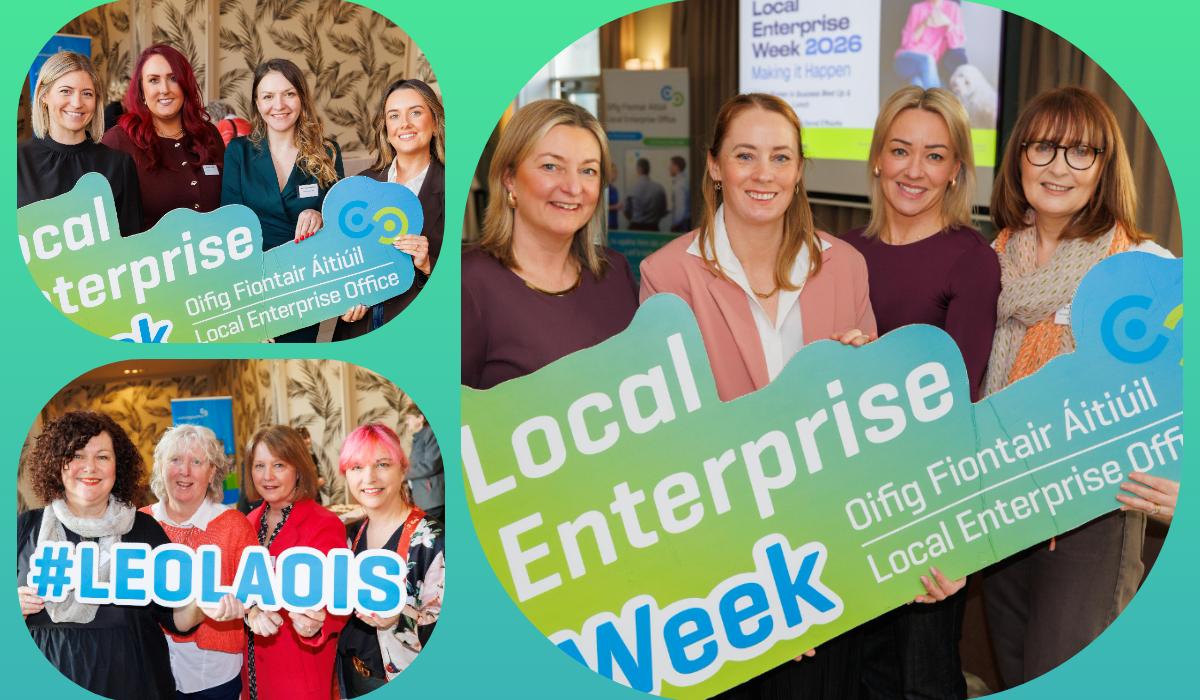 PICTURES: Irish sports great inspires Laois businesswomen at Portlaoise event