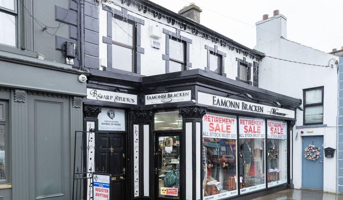 PICTURES: Well known Laois business hits the property market