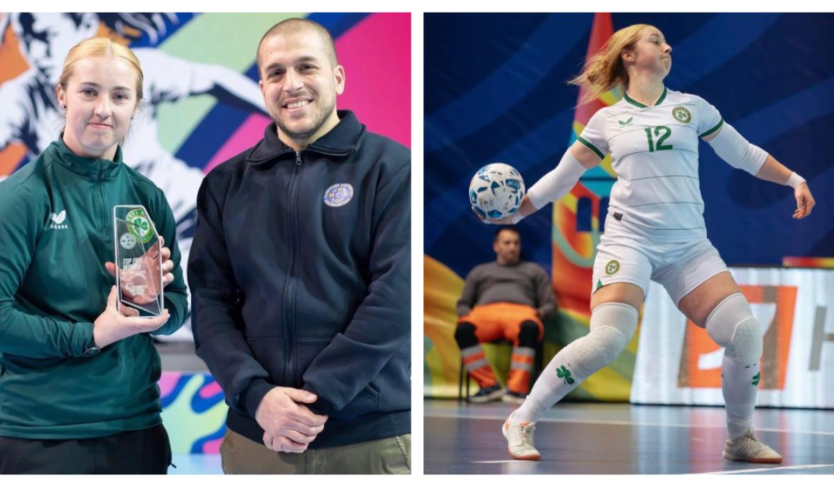 Laois secondary school teacher named top goalkeeper at European Deaf Futsal Championships