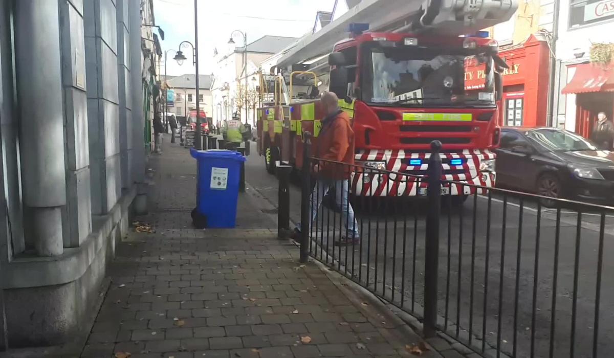 Watch Ophelia Cleanup Laois Fire Service on Main Street Portlaoise