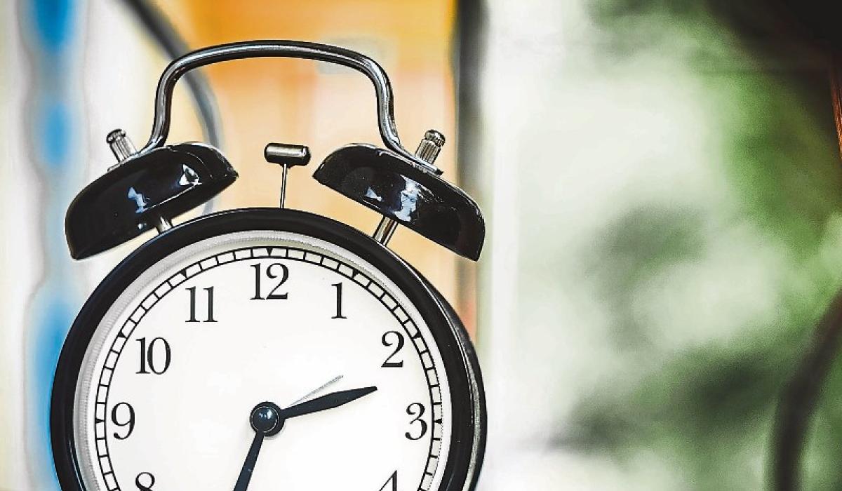 Clock tonight