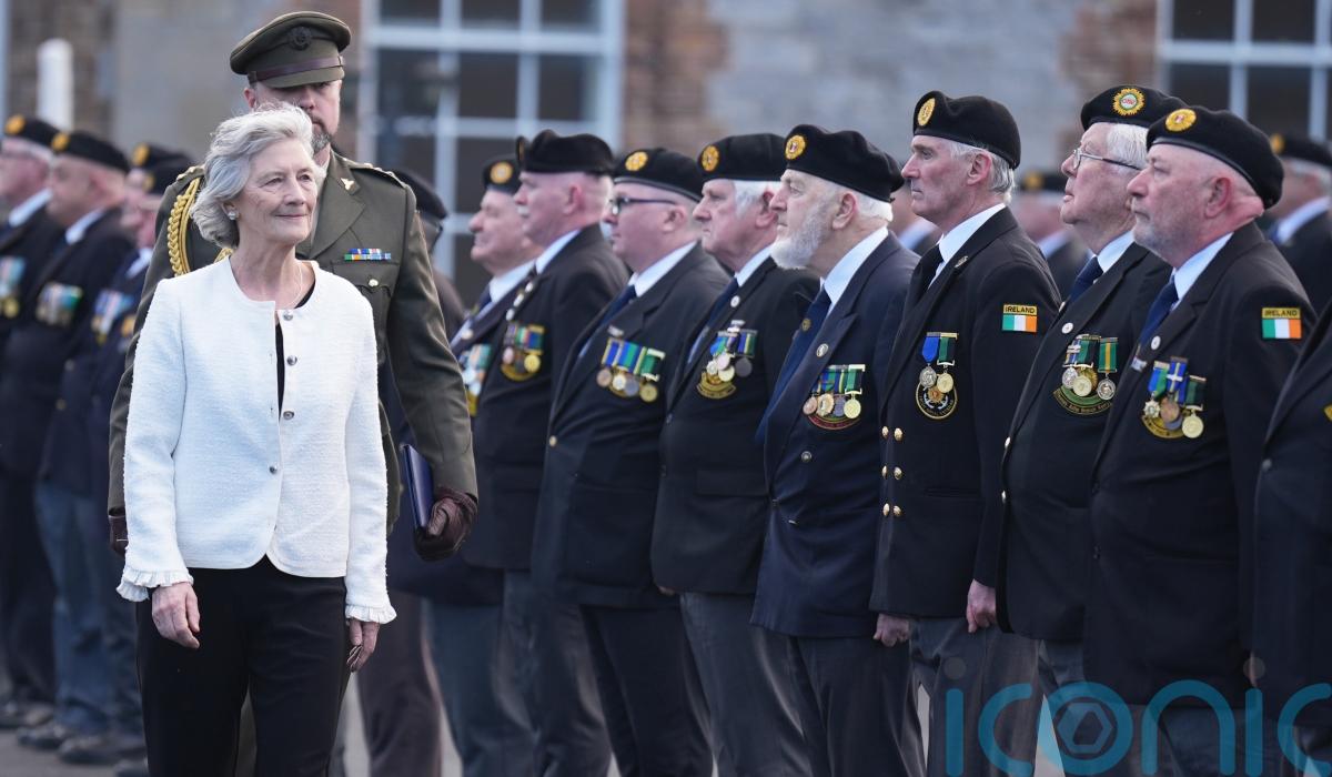 President attends anniversary event for veterans’ homeless charity