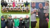 IN PICTURES: Robbie Moore remembered on first anniversary as Stradbally Town AFC lifts Memorial Cup