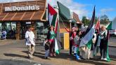 PICTURES: Laois Palestine supporters picket Portlaoise McDonalds