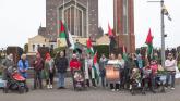 PICTURES: Laois protest for Palestine at Portlaoise church