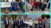 PICTURES: Laois locals unveil new feature of historic Aghaboe Abbey