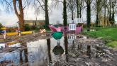 PICTURES: Laois playground closed due to flooding 'until further notice'