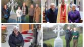 Laois locals gather for official unveiling of restored Abbeyleix Brigidine cross