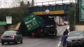 Delays at Laois train station as lorry strikes bridge in Portlaoise