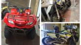 Garda&iacute; issue appeal over quad and motorbike stolen in Laois