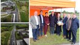 Ribbon cut on big upgrade of main Laois Kilkenny road at busy T&iacute;rl&aacute;n creamery