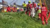 WATCH: Laois Fire and Rescue Service help rescue dog from disused Offaly well