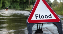 Two roads closed by floods in Laois as motorists advised by fire service