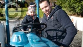 Tractor run in aid of Mountmellick primary school - in pictures