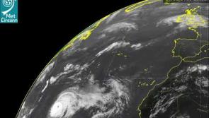 WATCH - Met Éireann satellite video of 'large and powerful' Hurricane Lorenzo