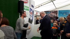 #ploughing17 Kilkenny GAA hurling legend Jackie Tyrrell meets and greets fans #watch @npaie