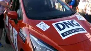WATCH: Motor teams battle it out for first ever “Donegal International Car Push 2017’ title
