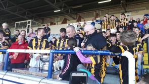 WATCH: Camross lift the Bob O'Keeffe Cup as Laois senior hurling champs