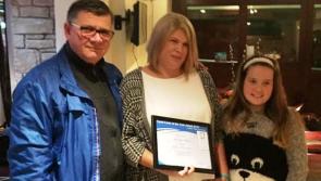 Laois Carer of the Year awarded to Sarah Jayne Mangan from The Swan