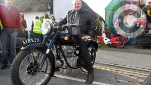 Vintage motor bike and tractor day through the Slieve Blooms Laois