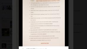 Laois GAA club goes viral with hilarious new contract rules