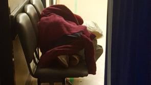 Elderly patient forced to sleep on seating at Portlaoise A&E