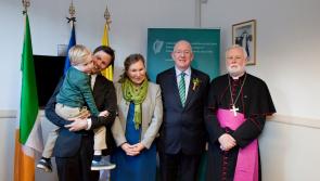 Laois TD  and Minister officially reopens Irish Embassy in the Vatican 