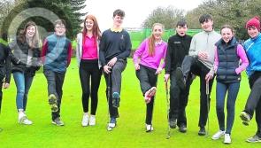 Celebrations mark the annual Captains's Drive-in at Portarlington  Golf Club