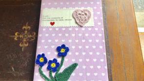 From Mountmellick to Manchester with love -  book of condolences opened