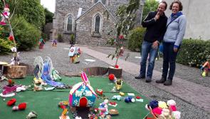 Mountmellick Yarn Bombers launch early attack to wow Tidy Towns judges